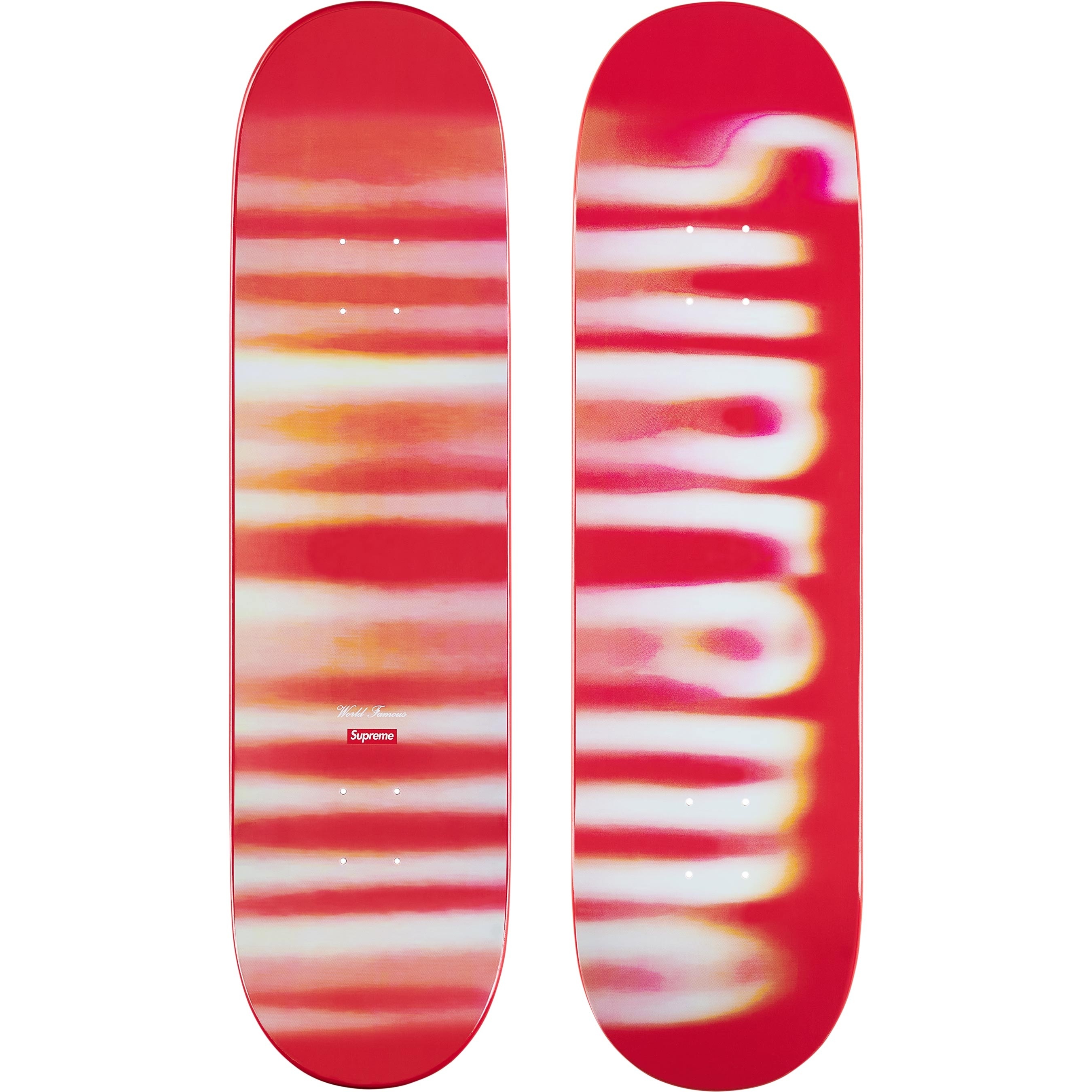 Blurred Logo Skateboard view 3